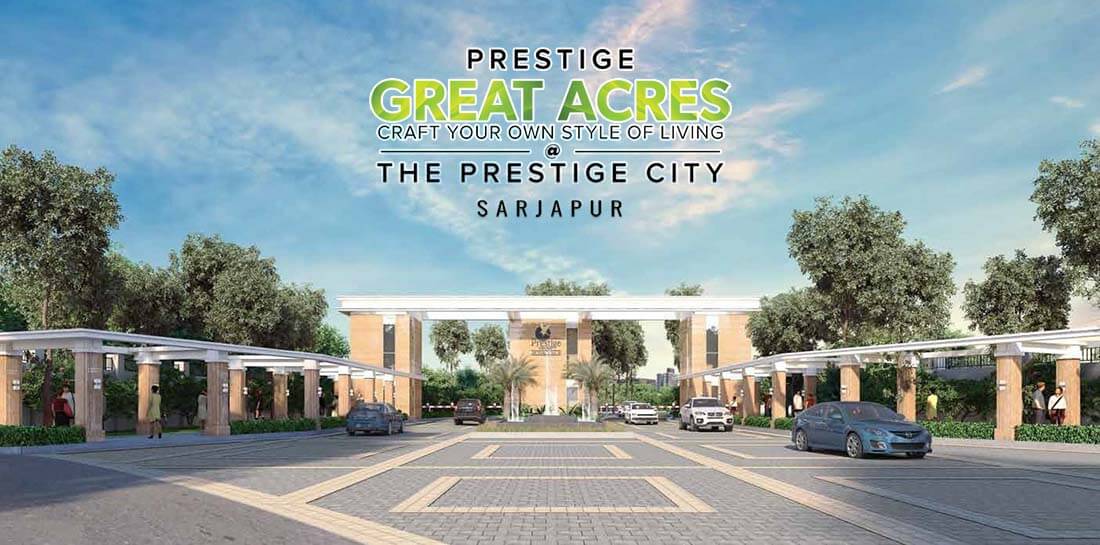 Quick Home Search | Buy & Sell Properties in Bangalore Main View Prestige Great Acres Prestige Smart City